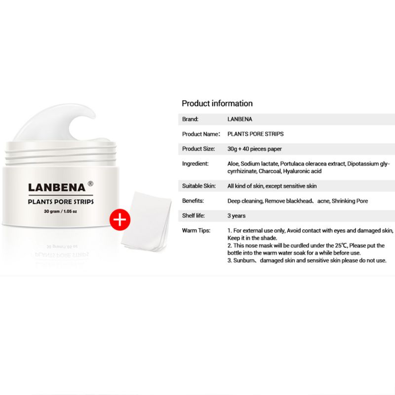 Blackhead Remover Skin Care Cream Deep Clean Removal + Nose Pore Strips,40 pcs eBay